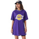 Neu Era NBA Team LA Lakers Damen Mesh Kleid T-Shirt