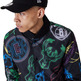 Neue Era NBA Multi Team Logo Alle Over Print Bomberjacke