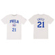 New Era Philadelphia 76ers Logo Tee # 21 Embiid #