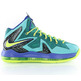 Lebron X P.S. Elite "Miami Dade" (300/turquesa/volt/violett)