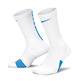 Nike Elite Crew Socken "White Blue"