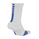 Nike Elite Crew Socken "White Blue"