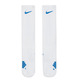 Nike Elite Crew Socken "White Blue"