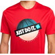 Nike Camiseta Dri Fit Basket nur tun es "Rot"