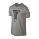 Nike Camiseta Dry Basket Draw (063/dk grau Heather)