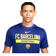 Nike T-Shirt FCB M NK DF Prtc Rtl SS "Royal Blue"