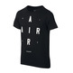 Nike Camiseta Triblend Gravity Air Tee Niño (010/schwarz/weiß)