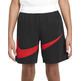 Nike Dri-Fit Basketball Shorts "Black-University Red"