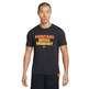 Nike Dri-FIT Herren Basketball Frühstück T-Shirt "Black"