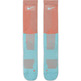 Nike Elite Crew Basketball Socken "Bright Coral/Copa/Silver"