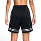 Nike Short Crossover Dri Fit 18 cm Frau "Black/White"