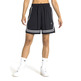 Nike Short Crossover Dri Fit 18 cm Mujer "Black/White"