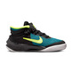 Nike Team Hustle D 10 FlyEase (PS) "Spruce Volt"