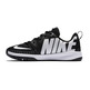 Nike Team Hustle D 7 Low GS "Blackand White" (001/schwarz/weiß)