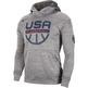 Nike USA Spotlight Herren Basketball Hoodie "Dark Grey"