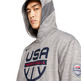 Nike USA Spotlight Herren Basketball Hoodie "Dark Grey"