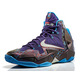 Lebron XI "Summit Lake Hornets" (500/purple/azul/negro/grit)