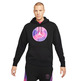 Paris Saint-Germain Fleece Pullover Hoodie "Black"