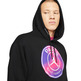 Paris Saint-Germain Fleece Pullover Hoodie "Black"