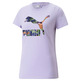 Puma CLASSICs Logo Infill Tee "Vivid Violett"