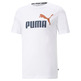 Puma ESS+ 2 Col Logo Tee "White-Dark Nacht"