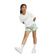 Puma ESS+ BLOSSOM Short Graphic Tee "White-Green"