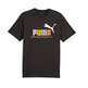 Puma ESS+ Mehrfarbiger Tee "Schwarz"