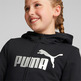 Puma Girls ESS+ Logo Full-Zip Hoodie FL