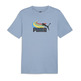 Puma GRAPHI Sommer Sport Tee "Zen Blue"