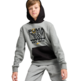 Puma Junior Basketball gewinnen Schuh Hoodie Fleece "Medium Gray"