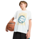 Puma Junior Basketball gewinnen Shot Tee "Weiß"