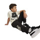 Puma Junior ESS+ MID 90er Graphic Tee B "Alpine Snow"