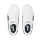 Puma Kinder Rickie AC+ PS "White- Schwarz"