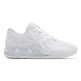 Puma LaMelo Ball MB1 Low JR. "Triple White."