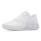 Puma LaMelo Ball MB1 Low JR. "Triple White."