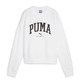 Puma SQUAD Crew FL "Weiß"