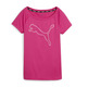 Puma Train Favorite Jersey Cat Tee "Garnet Rose"