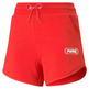 Puma Wn ́s Rebel 4" High Waist Shorts "Poppy Red"