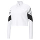 Puma Wn ́s Rebel Half-Zip Crew "White"