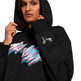 Puma Frauen Basketaball Kirsche auf Top-Grafik überdimensional Hoodie "Schwarz"