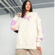 Puma Frauen Basketball Art-Hitect Sparkle OS Hoodie "Alpine Snow"