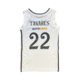 Real Madrid Camiseta Basket Niñ@ 1. Team 24/25 #22 PRAXIS #