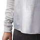 Reebok Classic Foil Print Crew Neck Sweatshirt W (Medium Grey Heather)