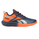 Reebok Running Kids\' Rush Runner 5.0 Syn "Vector Navy-Pump Orange"