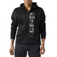 Reebok Workout BB Fleece FZ Hoodie W (schwarz)