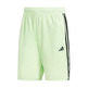 Adidas Train Pique 3-Stripes Short "Volt"