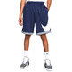 Kurz Nike Dri-FIT Herren Basketball "Navy/White"