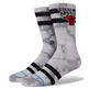 Stance Casual NBA Bulls Gefärbt Crew Socken "Grey"