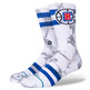 Stance Casual NBA Clippers Gefärbte Crew Socken "Silber"