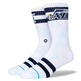 Stance Casual NBA Jazz Dyed Crew Socken "Blau"